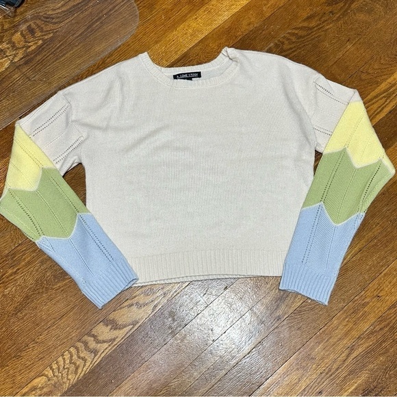 A Love Story knitted medium sweater - Picture 2 of 6